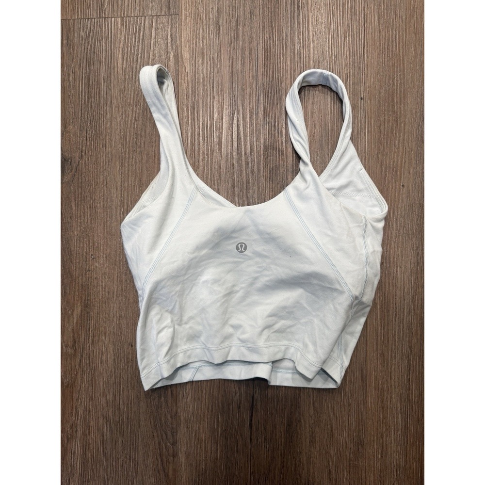 Lululemon Align Tank Top Sports Bra Workout Designer Bra Ladies 4 Blue